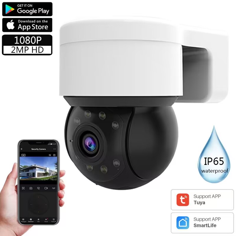 Smart Home Camera Ezviz - 屋外防水ワイヤレス 1080P 2MP カメラ Tuya スマートライフホームセキュリティ