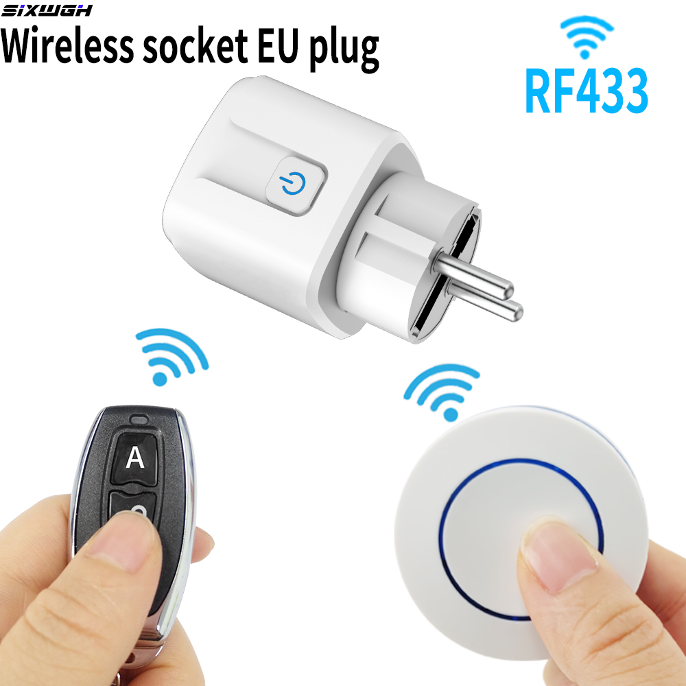 Universal Remote Smart Home - ワイヤレスソケットRF433スマートホームリモコンソケット16A EU FRユニバーサルプラグリモートオンオフ電気式照明ファンテレビ用