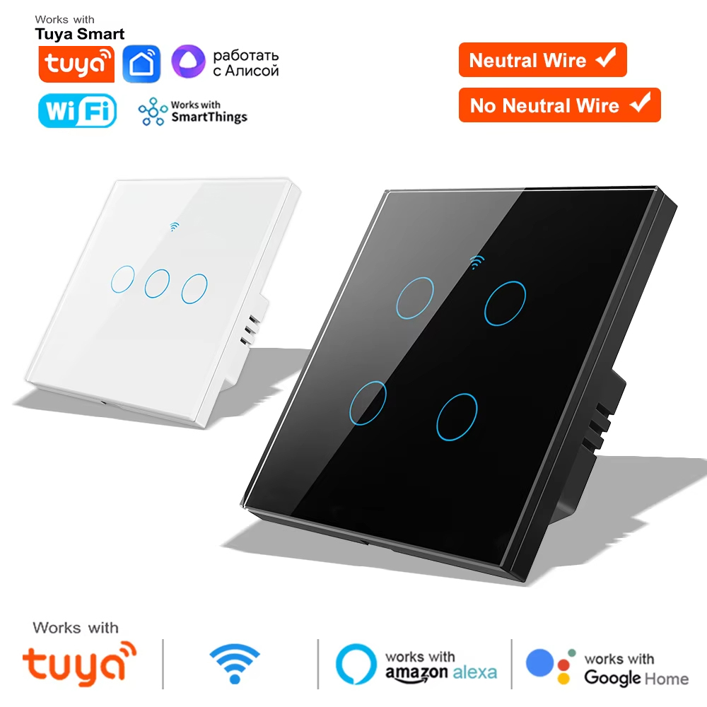 Smart Home Switch - WiFi RF 433mhz タッチウォールライト スマートスイッチ 1