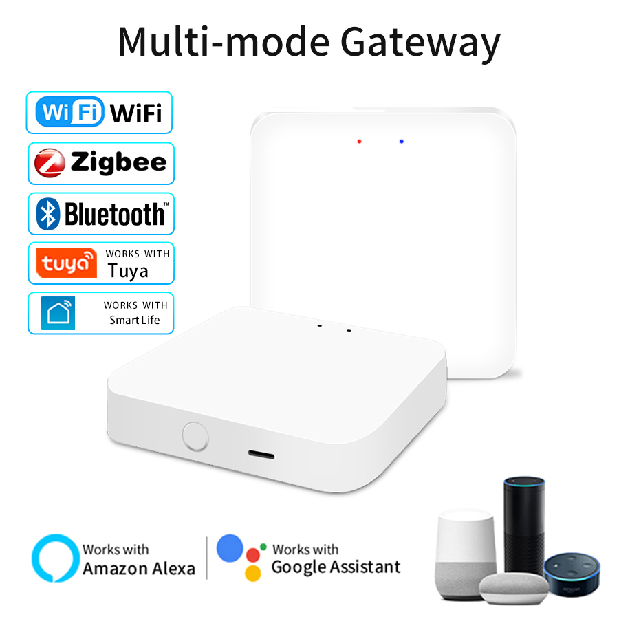 Smart Home Bridge - Tuya スマート マルチモード ゲートウェイ ZigBee Wi-Fi