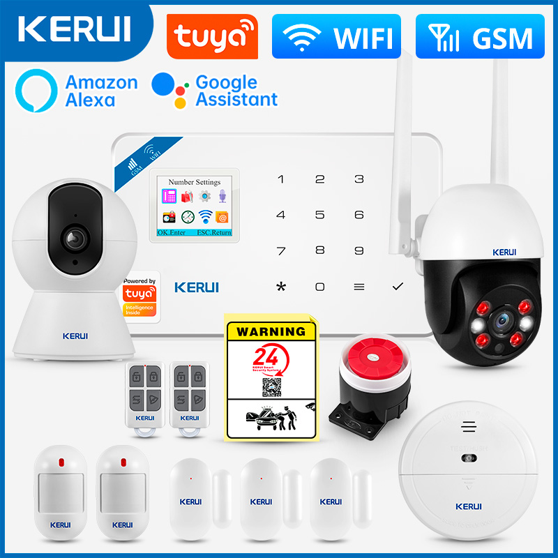 Smart Home Ecosystems - KERUI W181 警報システム Secutrity ホーム WIFI