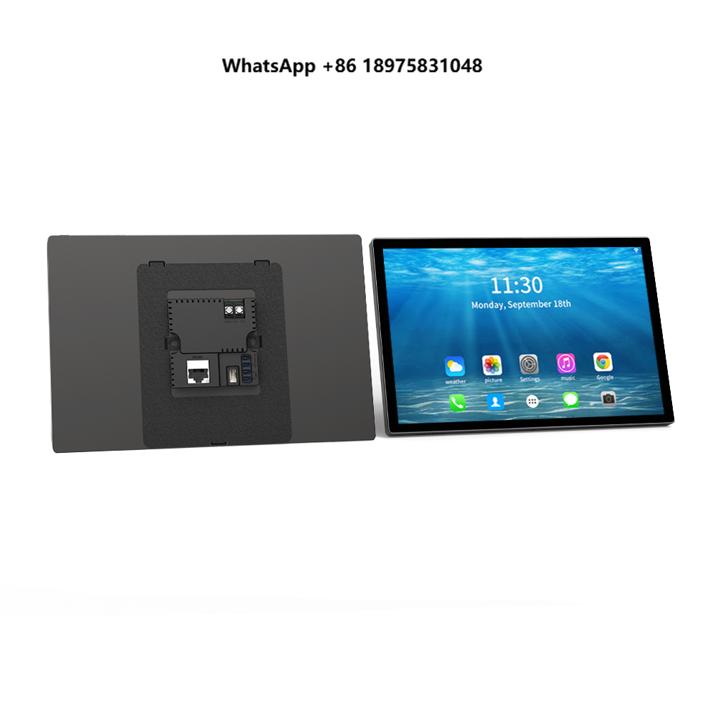 Smart Home Panel - 10.1インチ壁掛けスマートホームコントロールパネル、POE対応Android/iOSタブレット、WiFiタッチスクリーン、IPSディスプレイ、アプリ制御