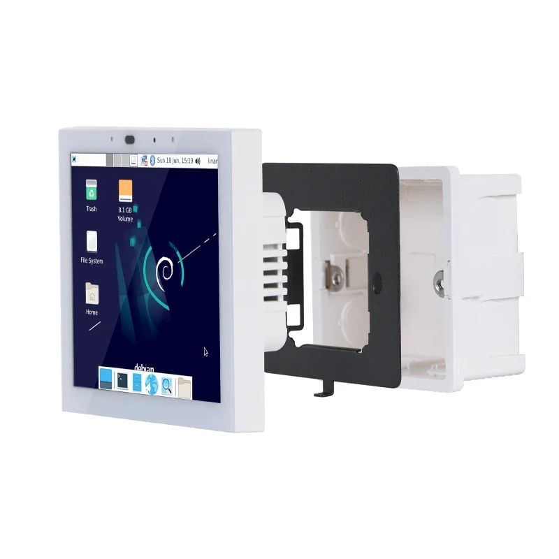 Smart Home Panel - 2026年 サンワールド YC-SM41P Linuxタブレット RK3566 中央制御タッチスクリーン