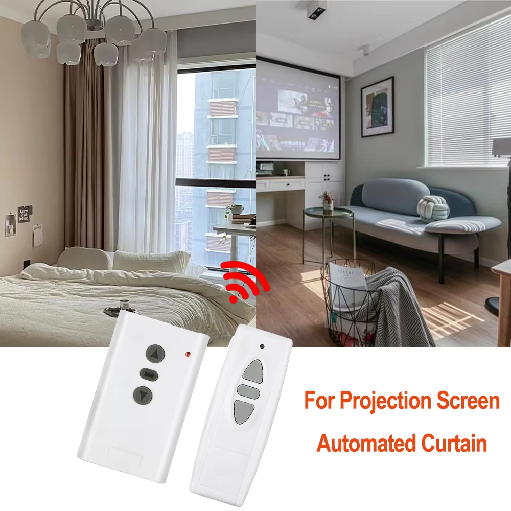 Smart Home Ecosystems - ホームアシスタントAC 220VインテリジェントデジタルRFワイヤレスリモコンスイッチシステム（プロジェクションスクリーン/ガレージドア/ブラインド用）