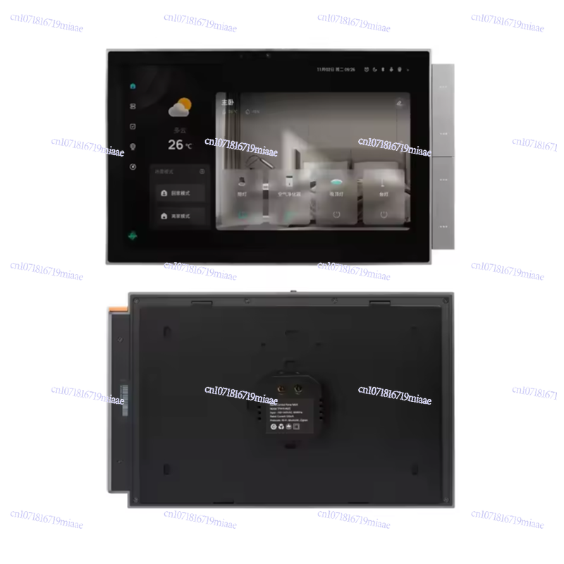 Smart Home Panel - WiFiグラフィティスマートホームスマートセントラルコントロールスクリーンアプリリモートコントロール内蔵ゲートウェイ10インチコントロールパネル