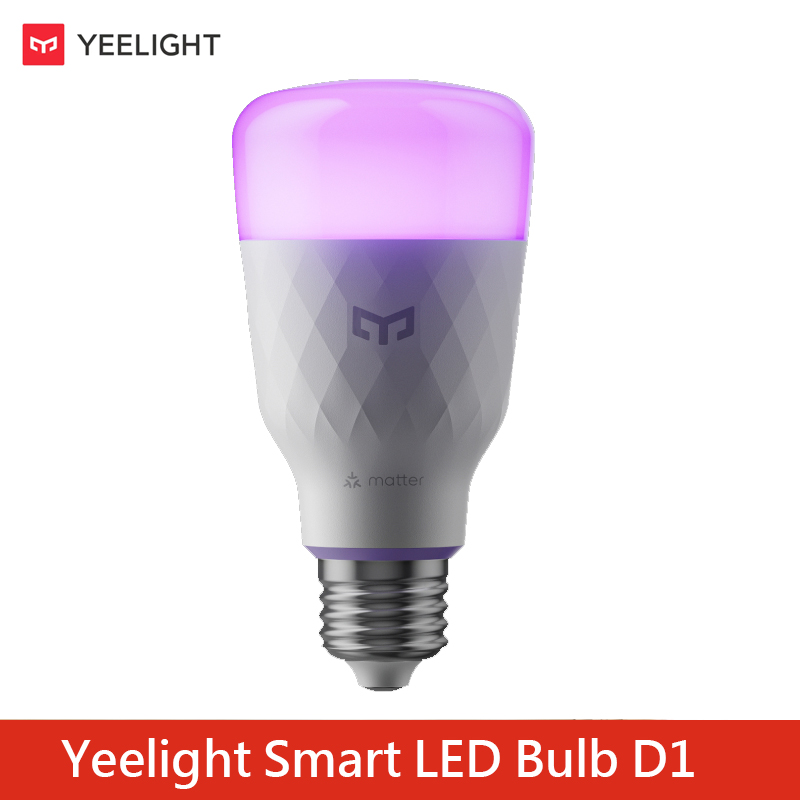 Alexa Compatible Bulb - グローバル版 Yeelight D1 スマートLED電球 カラー E27