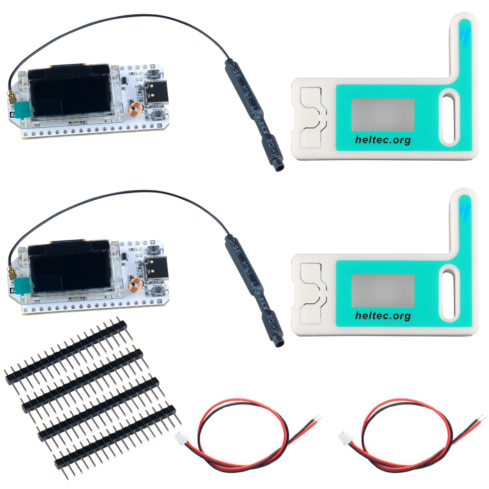 Smart Home Kit - Lora v3開発ボードキット,2セット,esp32,868mhz-915mhz,sx1262,0.96インチoledディスプレイ,bt,wifi,arduino用loraキット,iOS,スマートホーム
