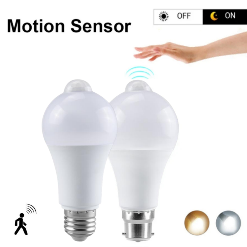 Smart Home Energy - PIR モーションセンサー LED 電球 12 ワット