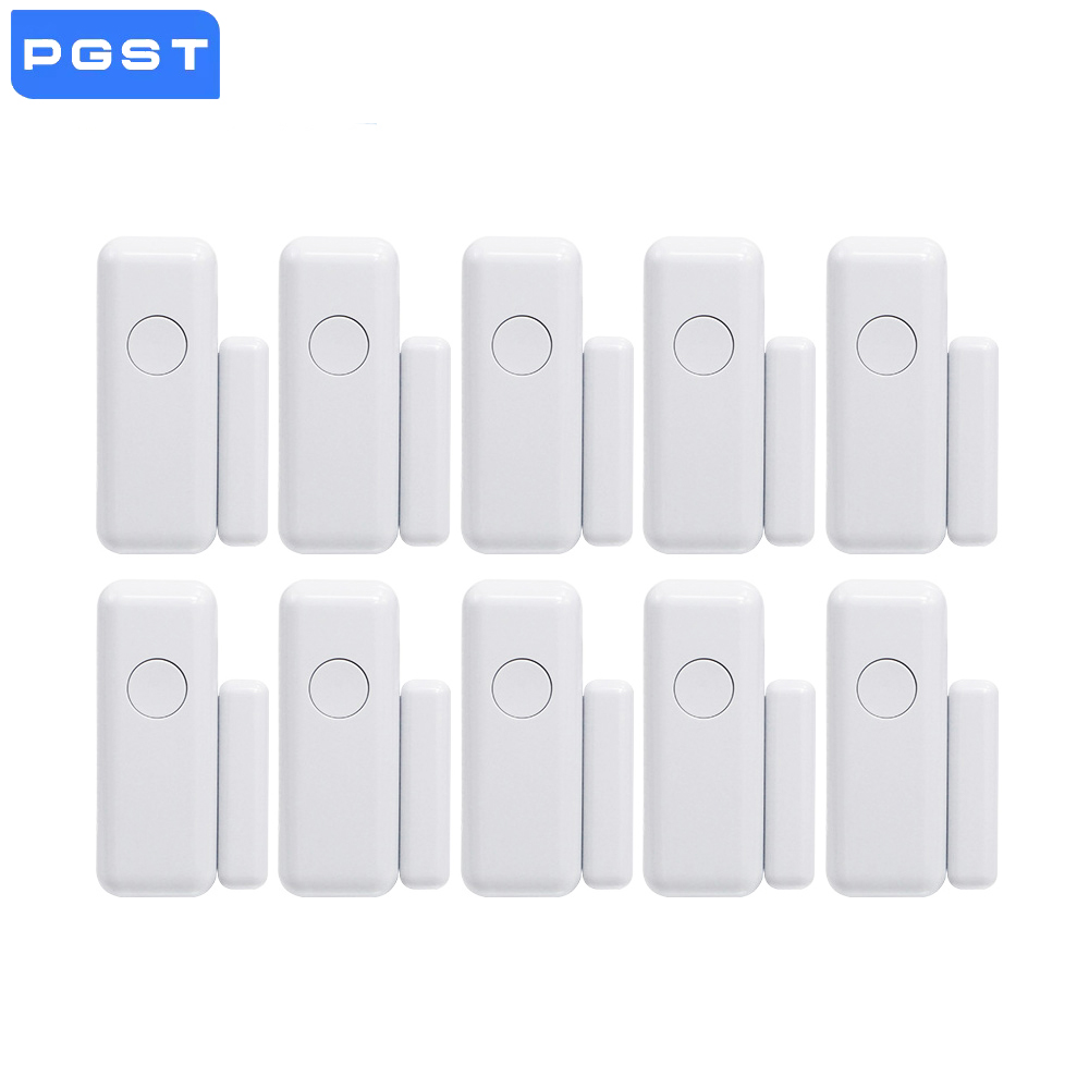 Smart Home Ecosystems - 433mhz ワイヤレス窓ドア磁気警報センサードア検出器スマートホームセキュリティシステム用セキュリティ保護 умный д
