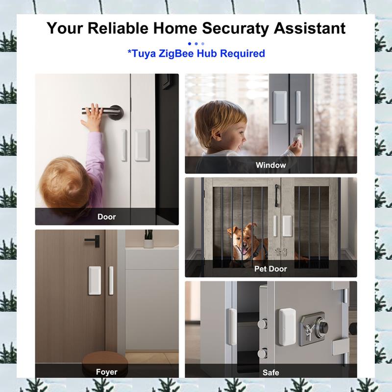 Door Window Sensor - ABLG Tuya Zigbee ドアセンサー ウィンドウセンサー ワイヤレス