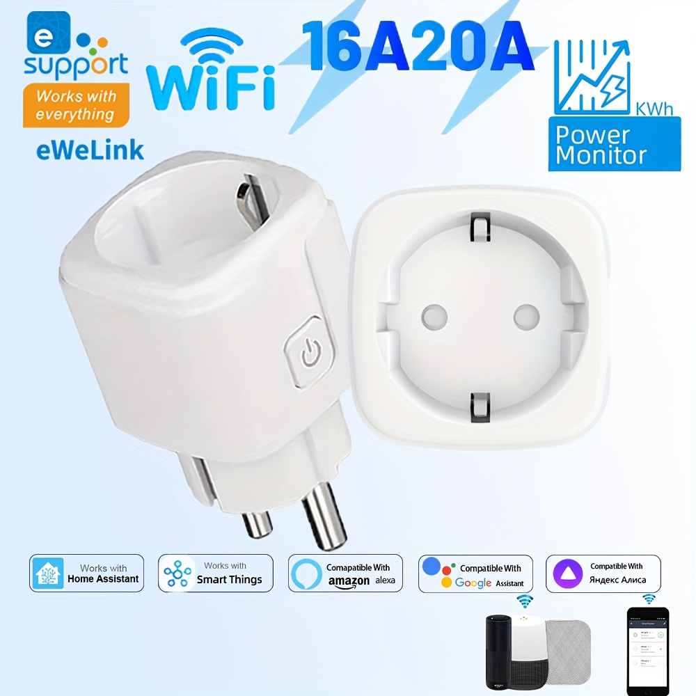 Smart Ir Remote Controller - EWeLink スマート WiFi ソケット EU リモートコントロール/タイマー