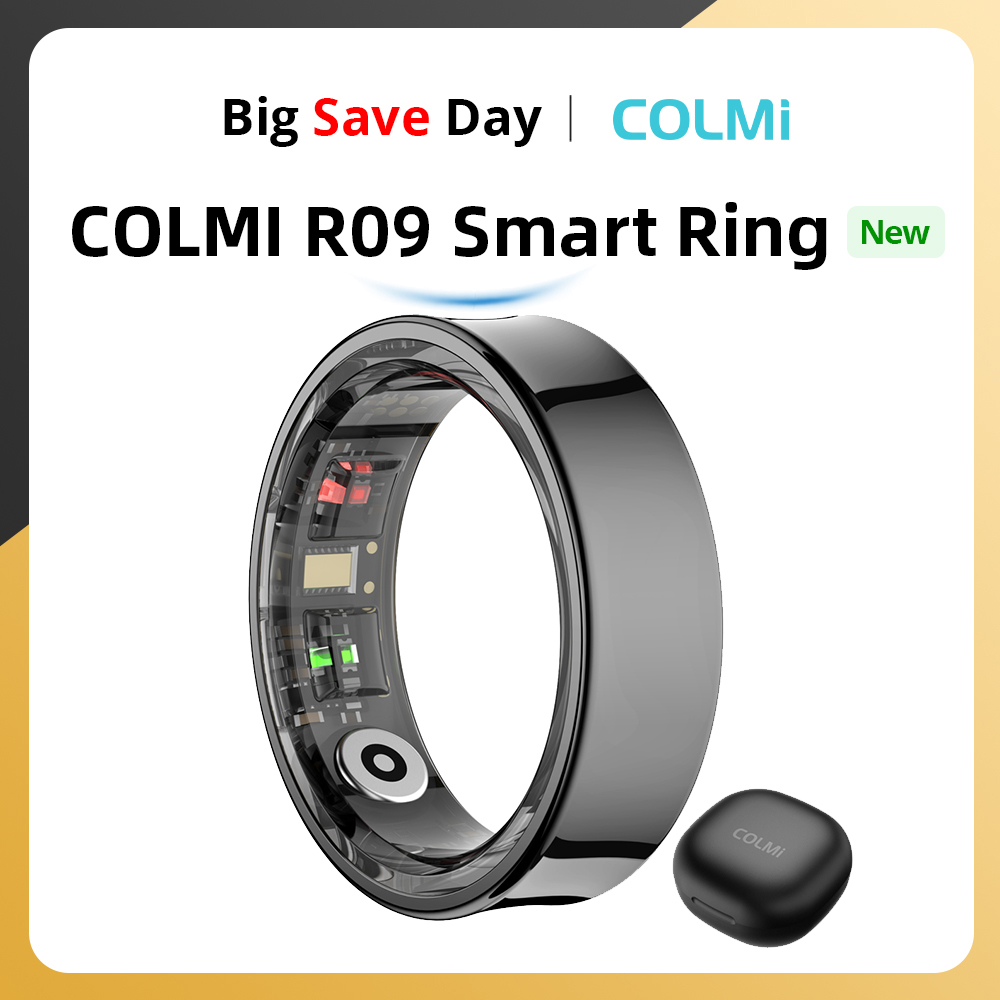 2024 COLMI R09 スマートリング男性女性充電ケー - Smart Home Samsung のレビューと価格