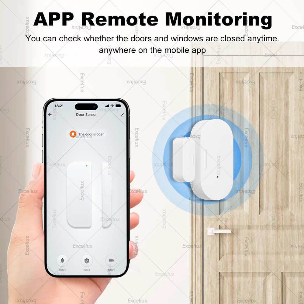 Zigbee 3.0 ドア窓センサー輝度/振動センサースマー - Door Window Sensor のレビューと価格