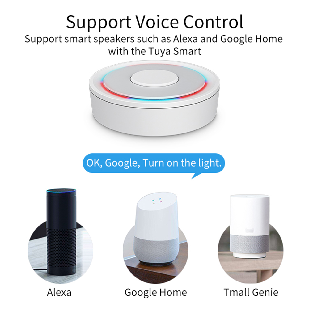Zigbeeアプリリモートコントロールゲートウェイハブ、スマ - Smart Home Bridge のレビューと価格