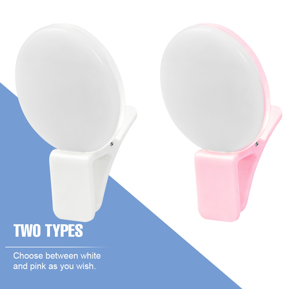 ポータブルクリップオン自撮り補助光 3段階の明るさ 2つのラ - Alexa Compatible Bulb のレビューと価格