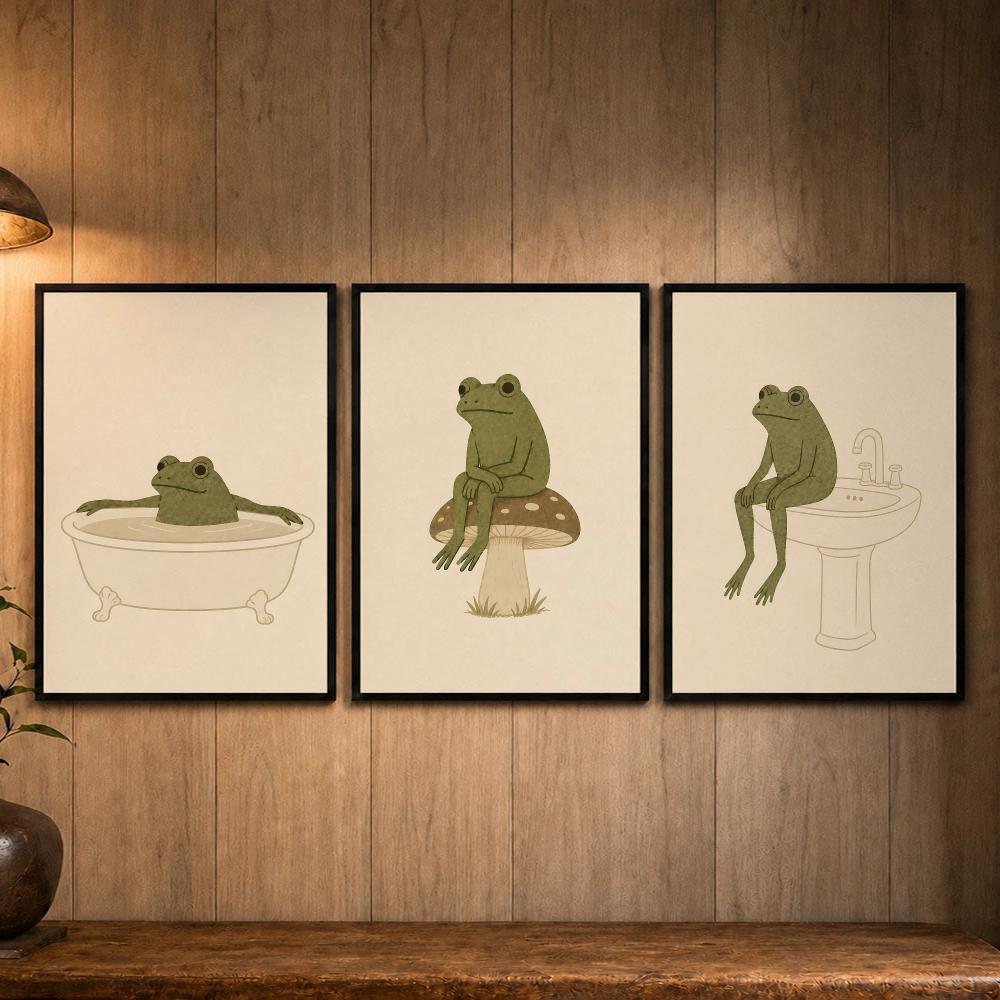 スマートアート F-FrogS ポスター 自己粘着アートポス - Smart Home Poster のレビューと価格