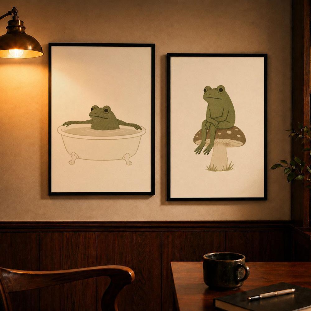 スマートアート F-FrogS ポスター 自己粘着アートポス - Smart Home Poster のレビューと価格