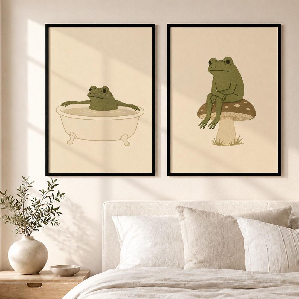 スマートアート F-FrogS ポスター 自己粘着アートポス - Smart Home Poster のレビューと価格