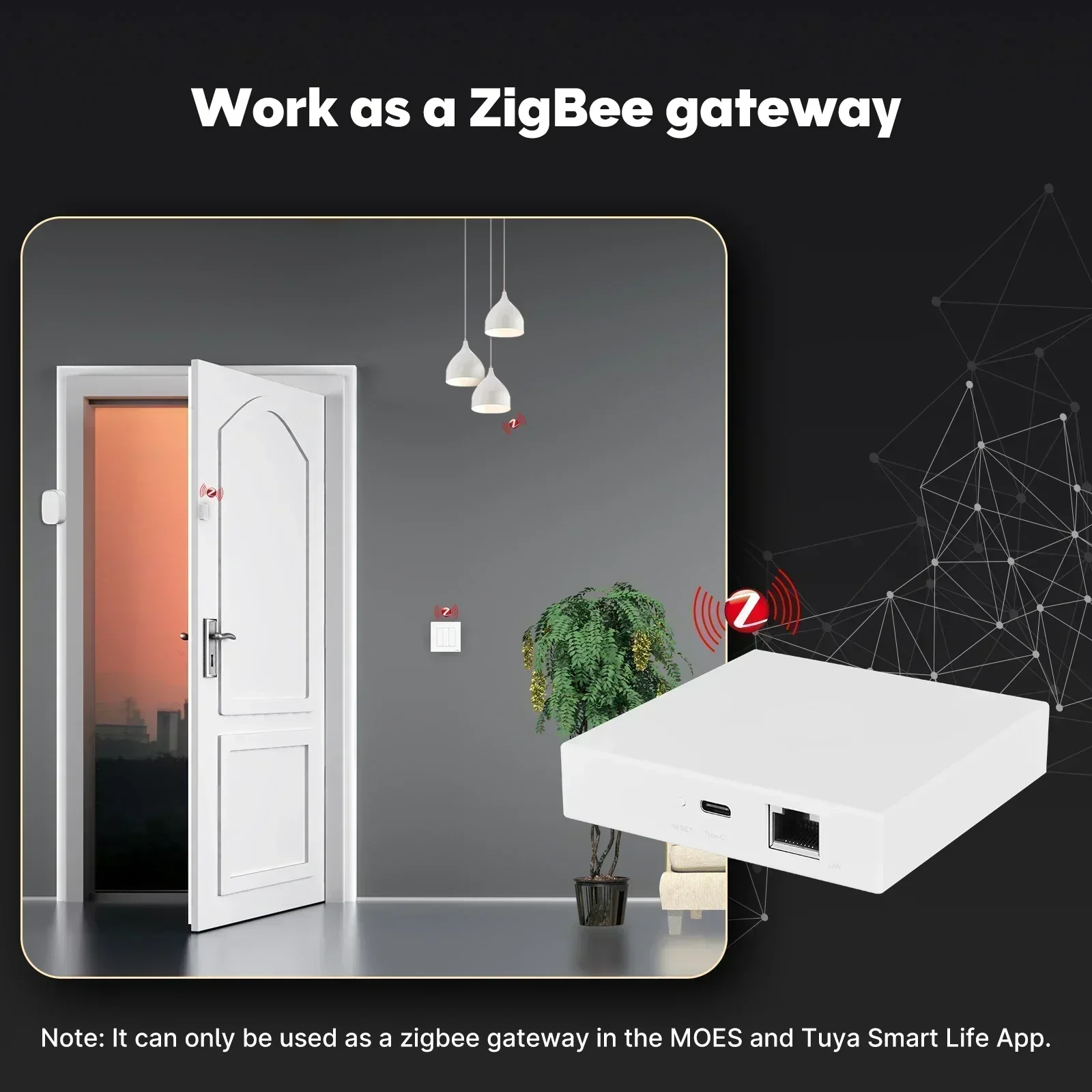 MOES Tuya Zigbee Matter Thread - Smart Home Bridge のレビューと価格