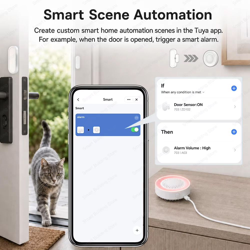 ドア・ウィンドウセンサー Zigbee 3.0 コンタクトセ - Door Window Sensor のレビューと価格