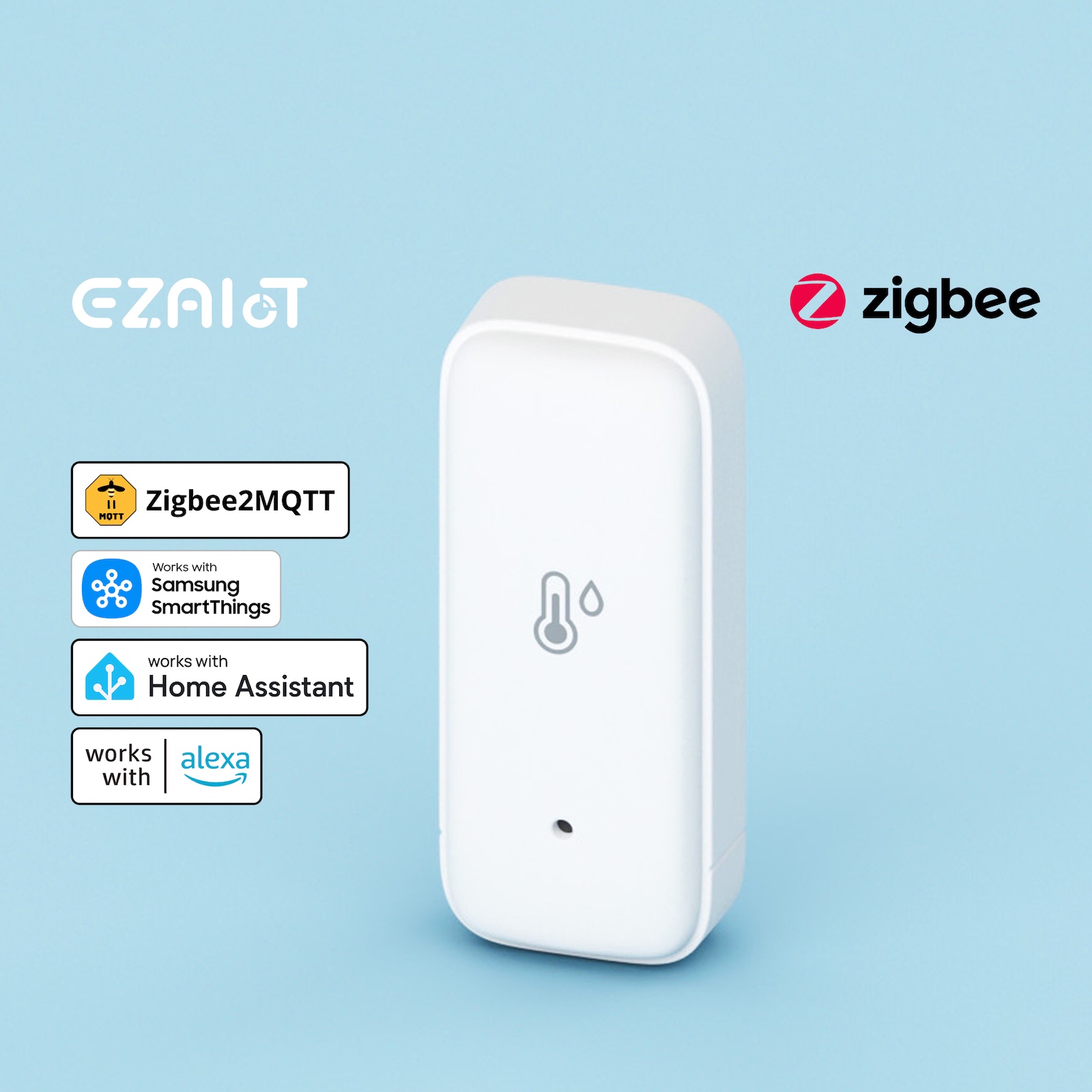 TuyaスマートZigbee 3.0温度湿度センサー アプリ - Smart Home Samsung のレビューと価格