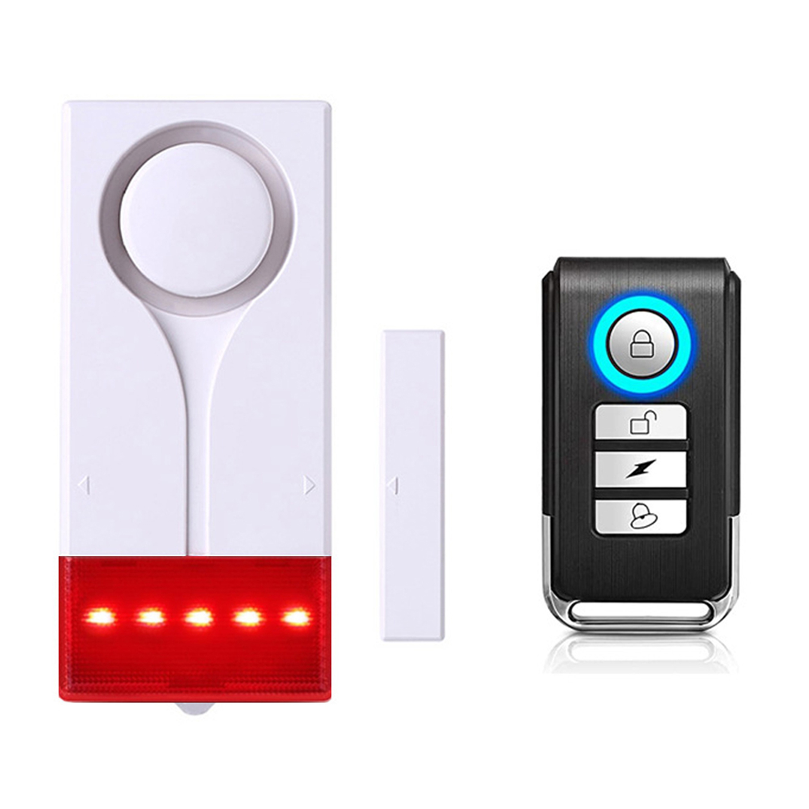 盗難防止アラーム 110db 大音量のドアと窓のアラーム ワ - Door Window Sensor のレビューと価格