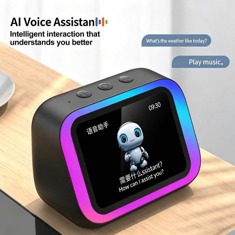 AI音声アシスタント Bluetoothスピーカー RGBカ - Smart Home Panel のレビューと価格