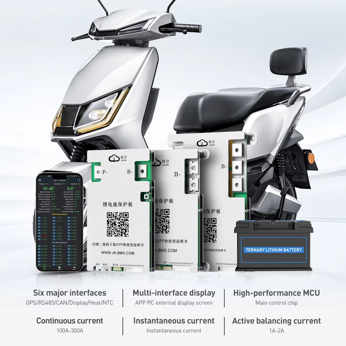 JIKONG JK-B2A24S30P 300A アクティブ - Smart Home Energy のレビューと価格