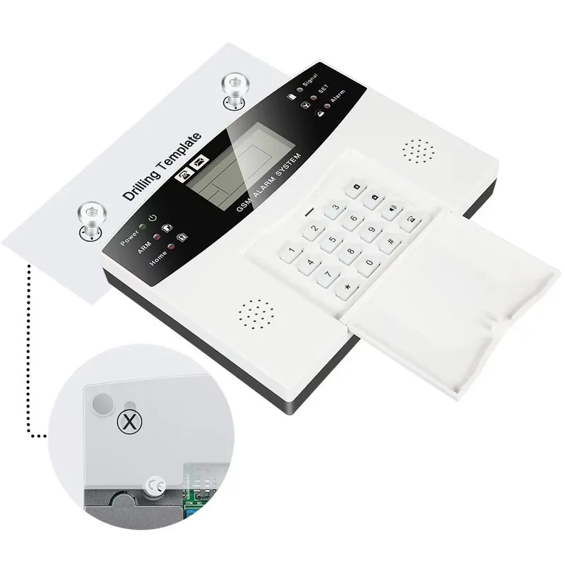 住宅盗難警報キット自動ダイヤル 120dB サイレンリモコン - Smart Home Kit のレビューと価格