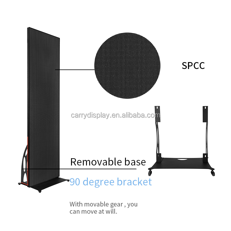 屋外用移動式LEDデジタルポスター（ホイール付きスマートキオ - Smart Home Poster のレビューと価格