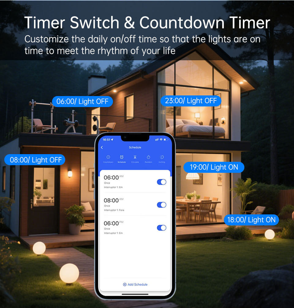 WiFi RF 433mhz タッチウォールライト スマート - Smart Home Switch のレビューと価格