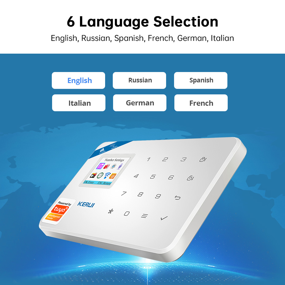 KERUI W181 警報システム Secutrity ホー - Smart Home Ecosystems のレビューと価格