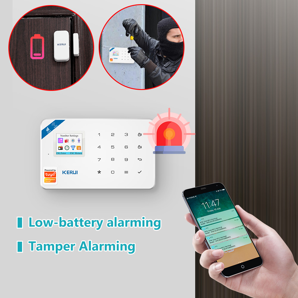 KERUI W181 警報システム Secutrity ホー - Smart Home Ecosystems のレビューと価格
