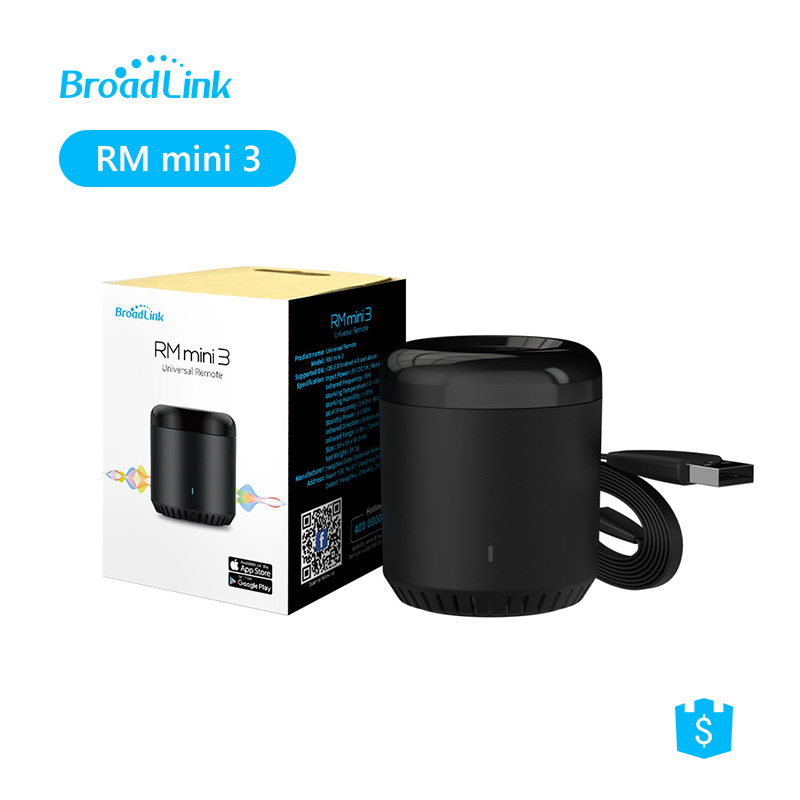 BroadLink RM mini 3 Wi-Fi ユニバー - Universal Remote Smart Home のレビューと価格