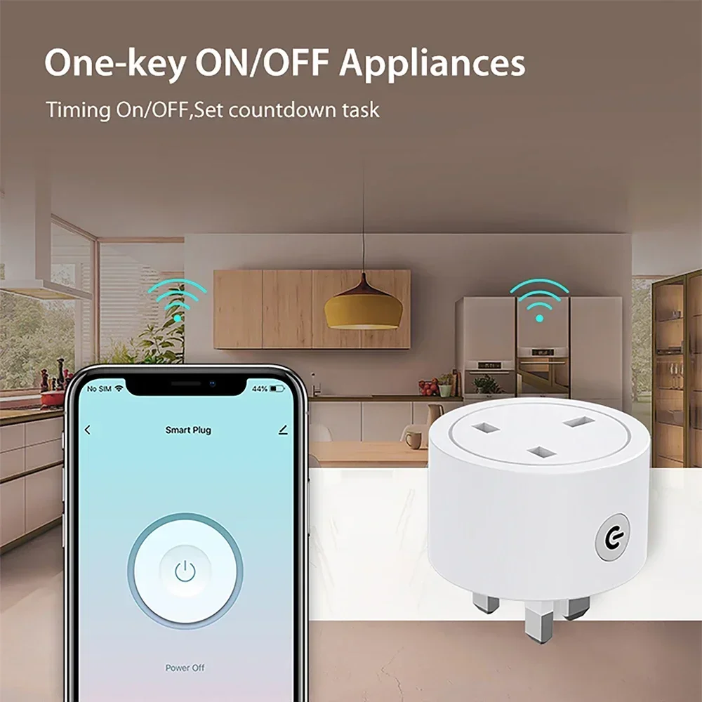 Zigbeeスマートプラグ 16A イギリス規格コンセント  - Smart Home Energy のレビューと価格