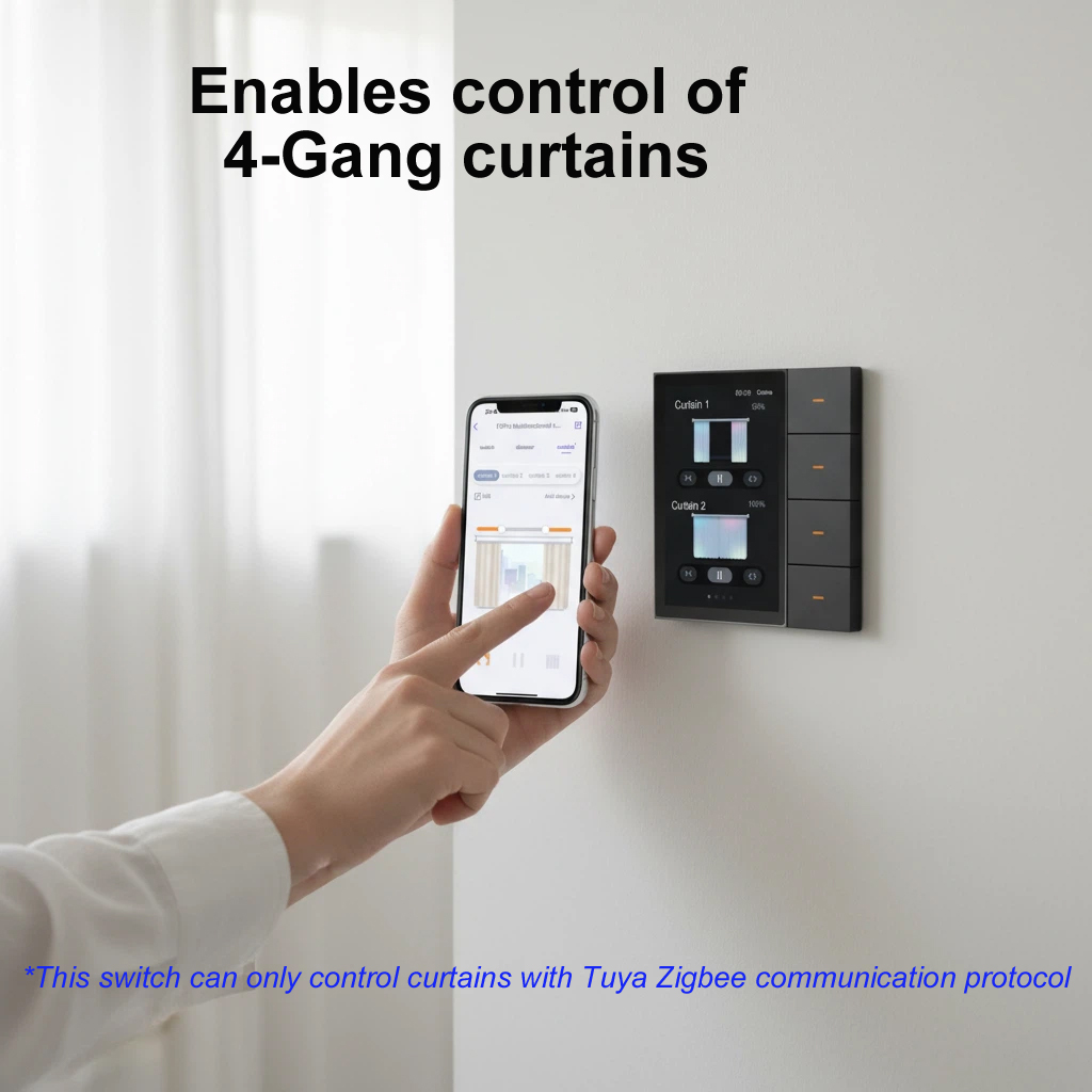 F3-pro Tuyaスマートパネル ZigBeeウォールス - Smart Home Panel のレビューと価格
