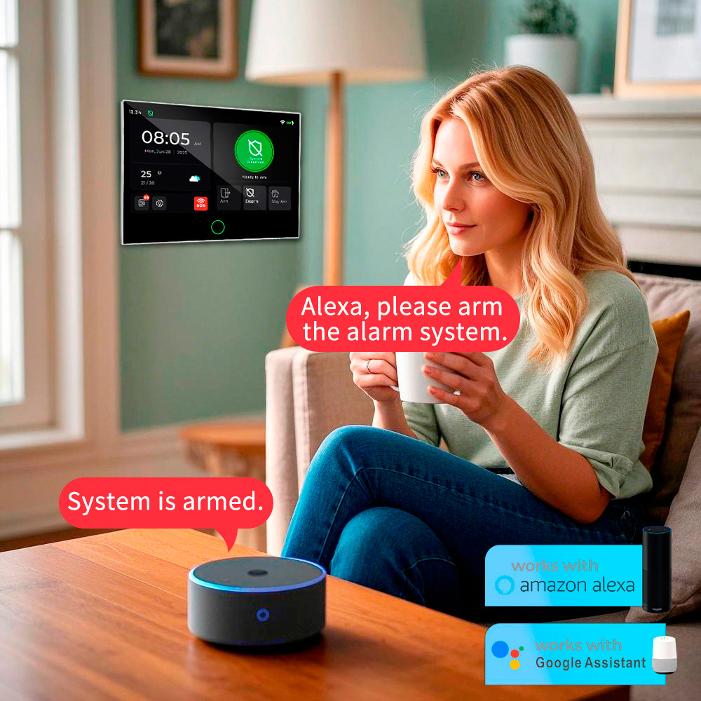 KERUI 新しい 4G + WiFi ワイヤレスホームアラ - Smart Home Ecosystems のレビューと価格
