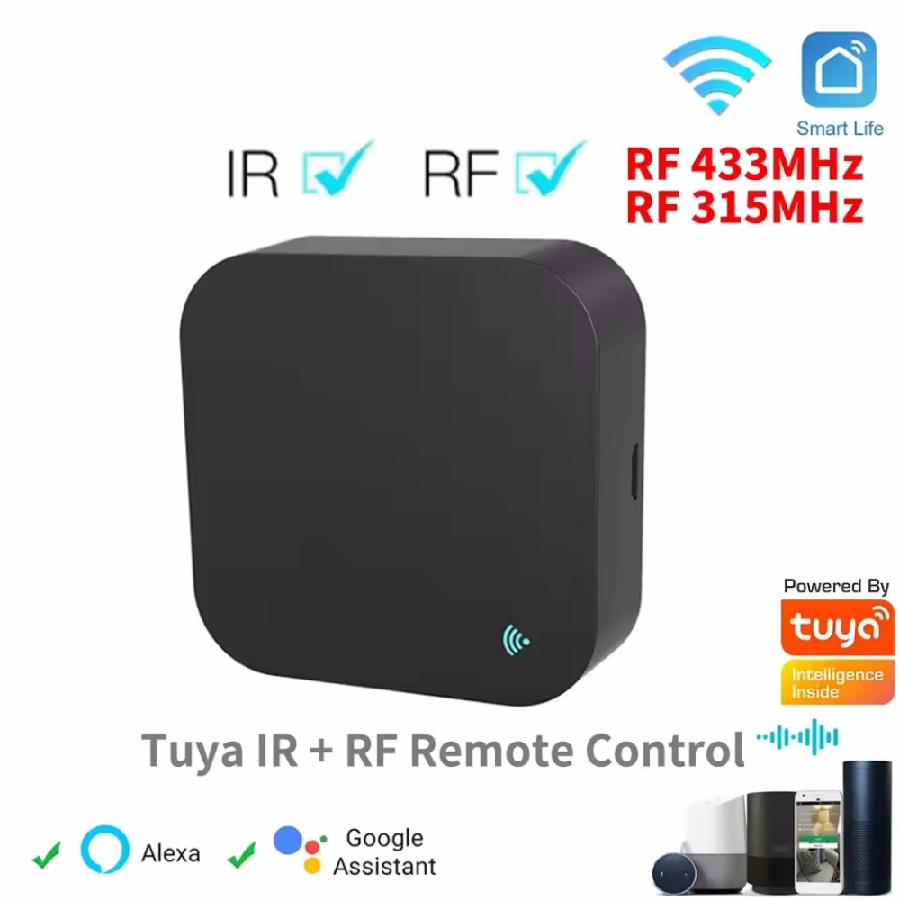 Tuya WiFi RF IR リモコン 433MHz/31 - Universal Remote Smart Home のレビューと価格