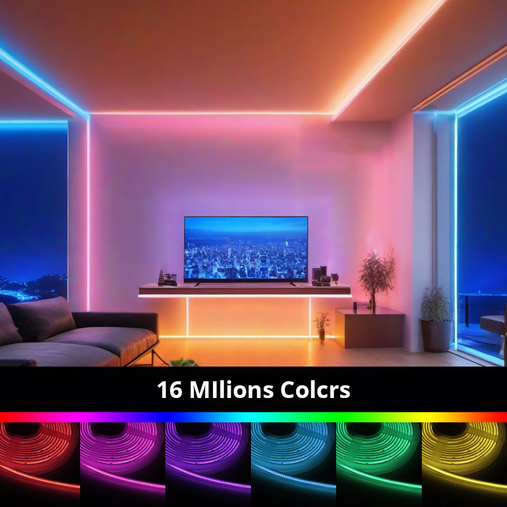 Zemismart-穂軸LEDストリップライト,rgbcw, - Alexa Compatible Bulb のレビューと価格