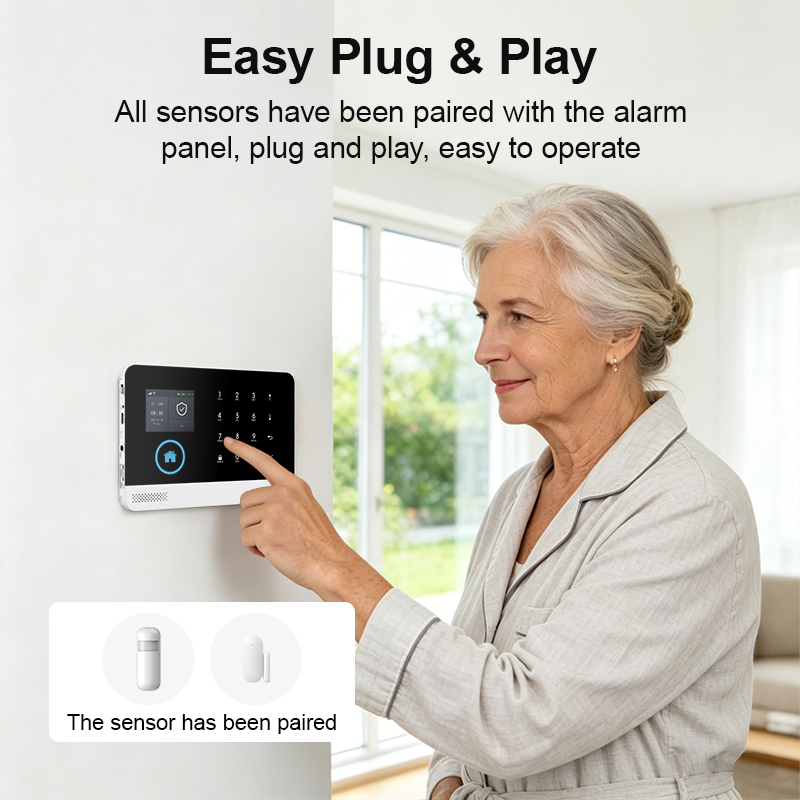 PGST WIFI GSM スマートホームセキュリティ警報シ - Smart Home Ecosystems のレビューと価格