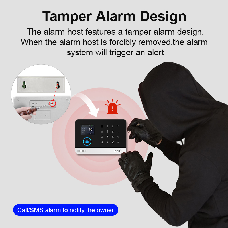 PGST WIFI GSM スマートホームセキュリティ警報シ - Smart Home Ecosystems のレビューと価格