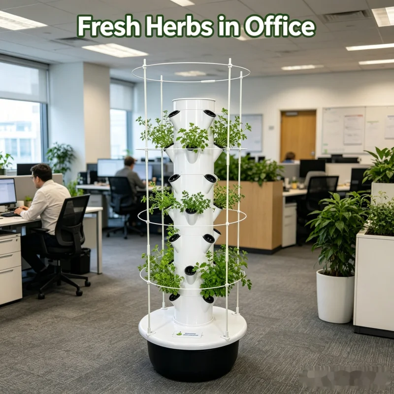 スマート垂直水耕栽培タワー屋内庭園システム - 家庭用野菜ハ - Smart Home Kit のレビューと価格