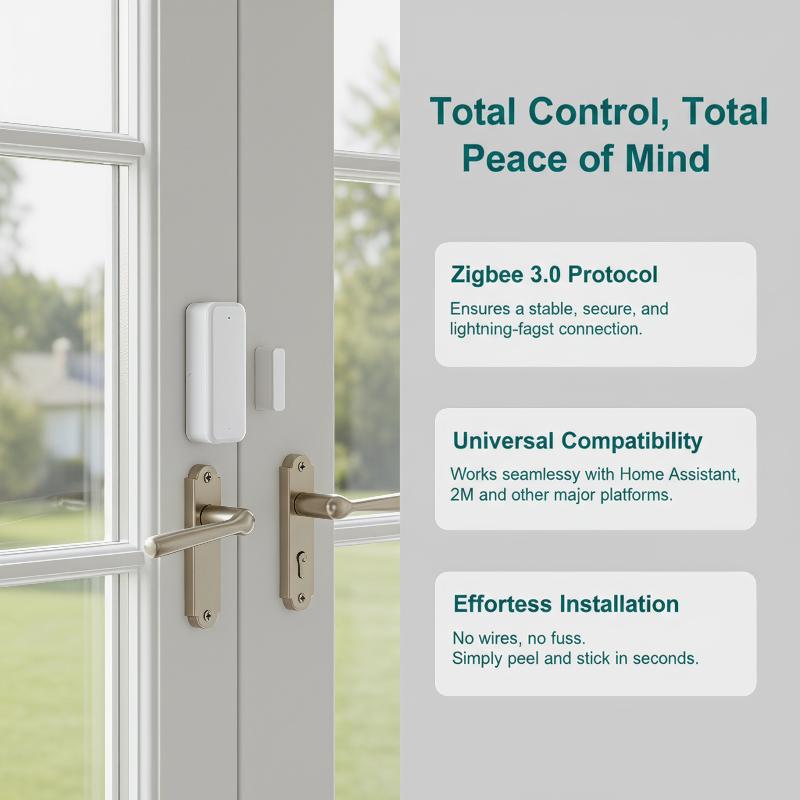スマートミニドアウィンドウセンサー 開閉検知器 アプリ遠隔監 - Door Window Sensor のレビューと価格