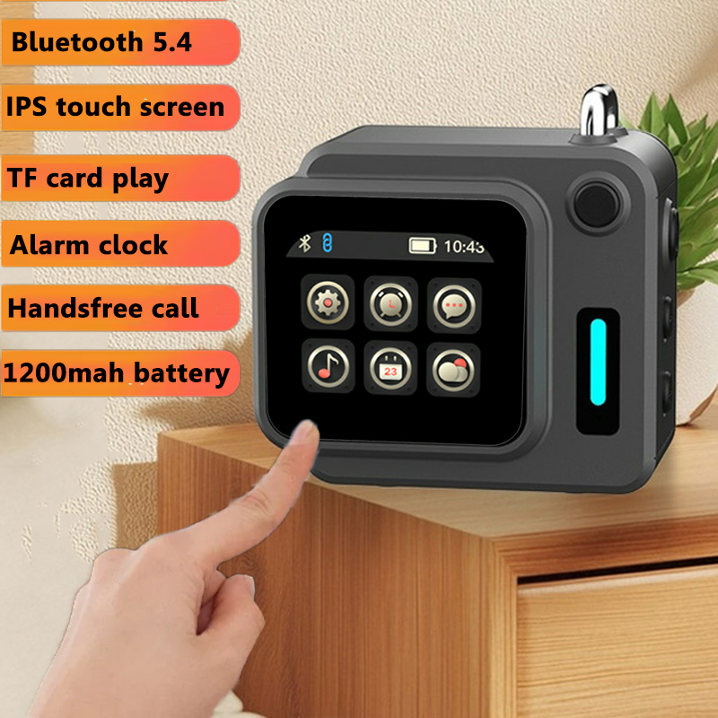 ミニポケットスマートBluetoothスピーカー IPSタッ - Smart Home Ynf のレビューと価格