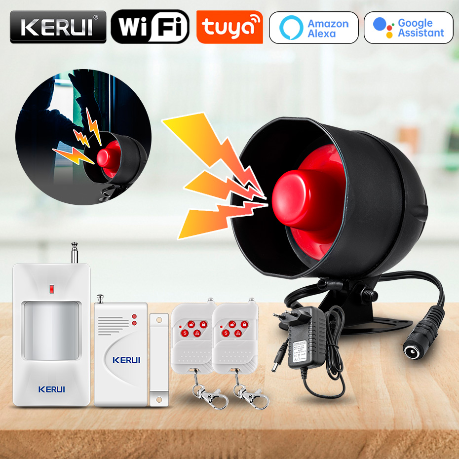 KERUI Tuya スマート WIFI ワイヤレスセキュリ - Smart Home Ecosystems のレビューと価格
