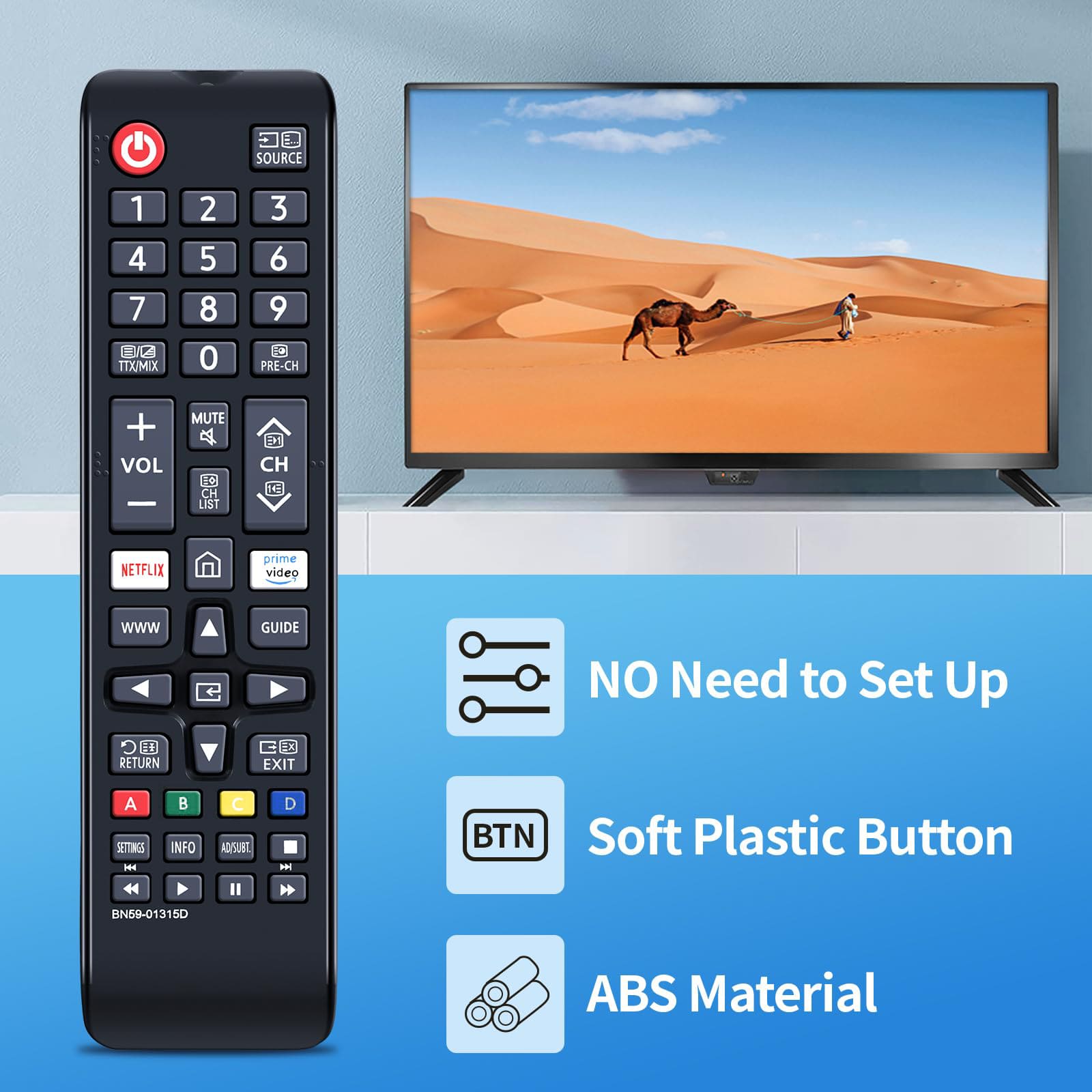 サムスン IR スマート TV 交換用リモコン BN59-0 - Smart Home Samsung のレビューと価格