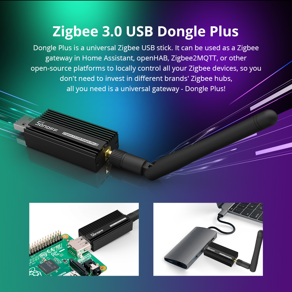 SONOFF Zigbee 3.0 USBドングルプラス Z - Smart Home Bridge のレビューと価格
