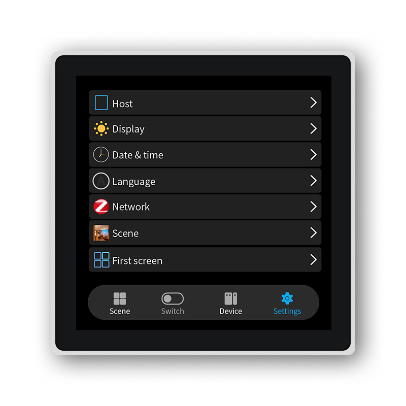 FUERS 4 インチタッチスクリーン多機能スマート壁スイッ - Smart Home Panel のレビューと価格