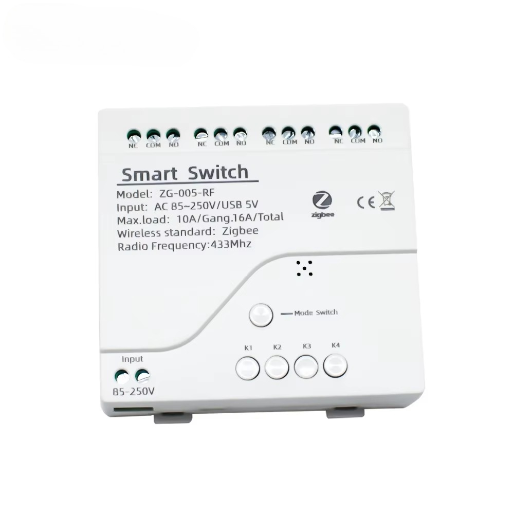 Tuya 4CH Zigbeeスイッチリレーモジュール US - Smart Home Switch のレビューと価格