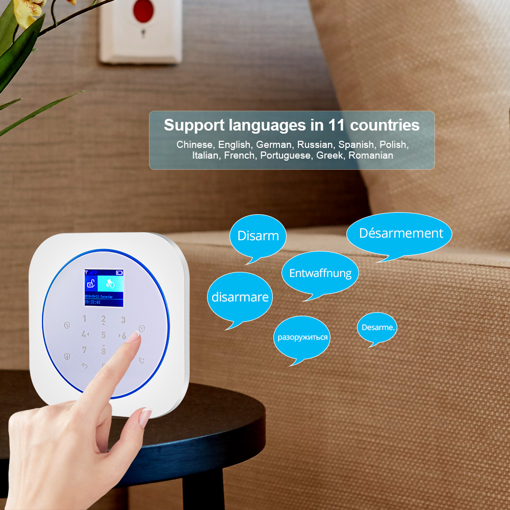 KERUI G12 ホームセキュリティ警報システム GSM  - Smart Home Ecosystems のレビューと価格